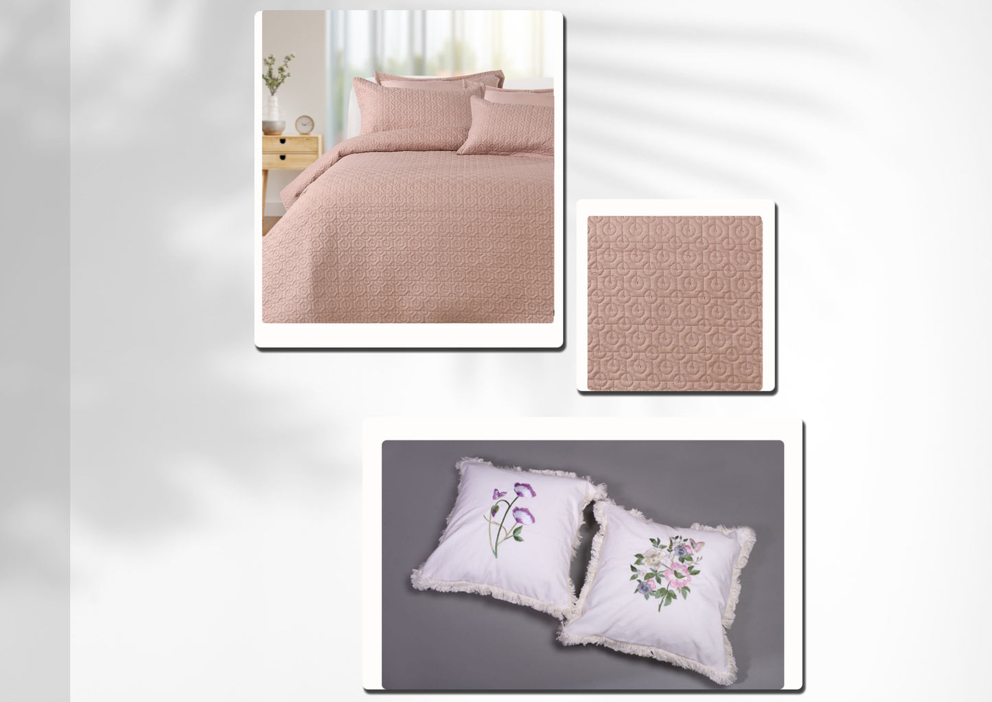 OASIS QUILT BEDSPREAD