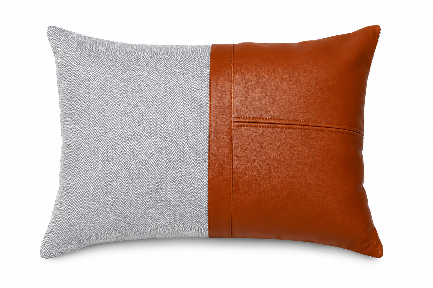 CHEVRON WITH LEATHER