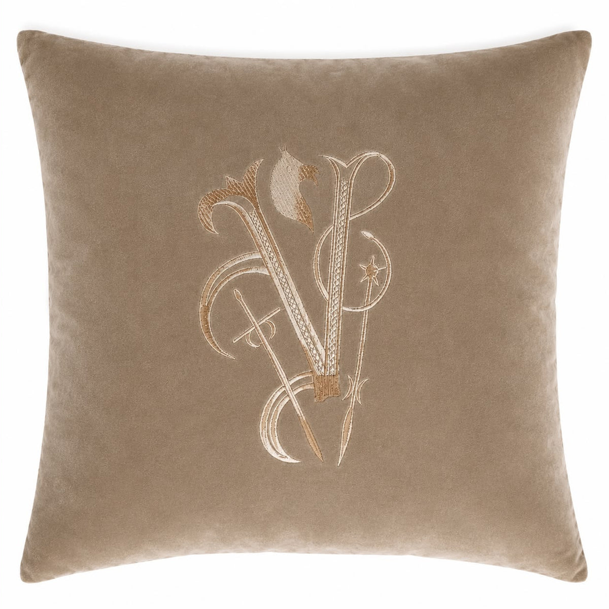 MONOGRAM CUSHION