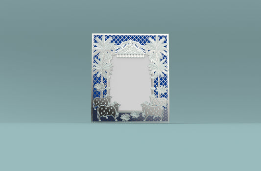 COW WITH TREE PHOTO FRAME
