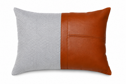 CHEVRON WITH LEATHER