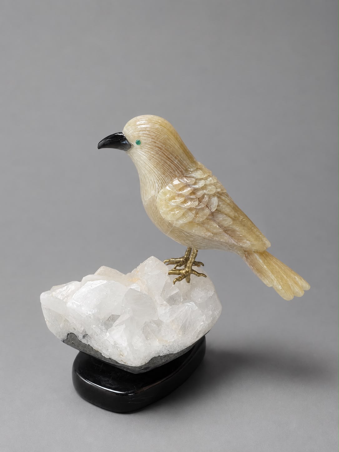 CRYSTAL PERCH BIRD