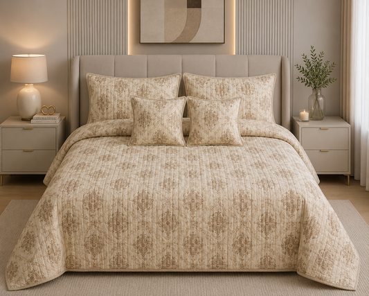 MALAKO PRINTED BEDCOVER